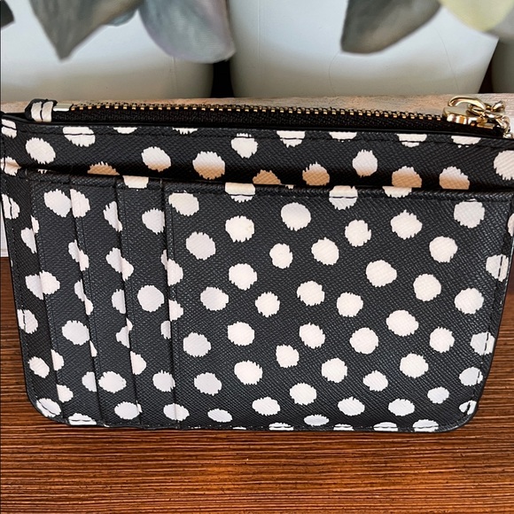 Kate Spade Laurel Way printed musical dot card holder - Picture 4 of 7